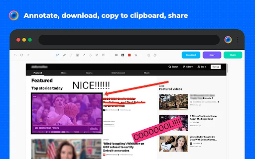 Scrnli Screen Recorder para sa Chrome – Libreng Screenshot at Video - Screenshot 3