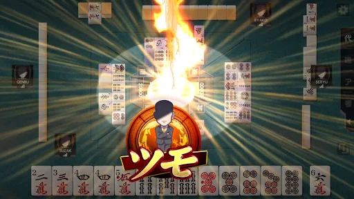 MAH-JONG FIGHT CLUB Sp: Damhin ang Tunay na Mahjong Battle Online - Screenshot 2
