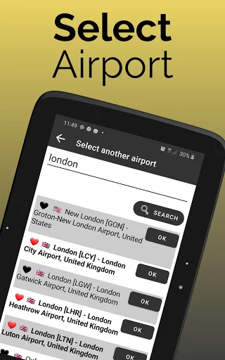 Download Sapporo New Chitose Airport – Gabay sa Flight Libre - Screenshot 15