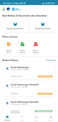 I-download ang Sidemang Mobile – Online na Pagsusumite ng Liham - Screenshot 2