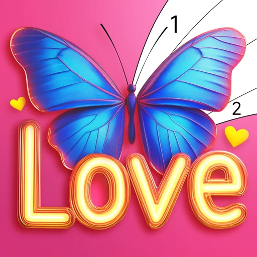 I-download ang Love Color – Paint By Number: Libreng Coloring App