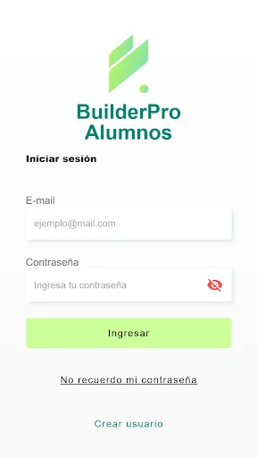 I-download ang BuilderPro Alumnos – Propesyonal na Pagsasanay - Screenshot 1