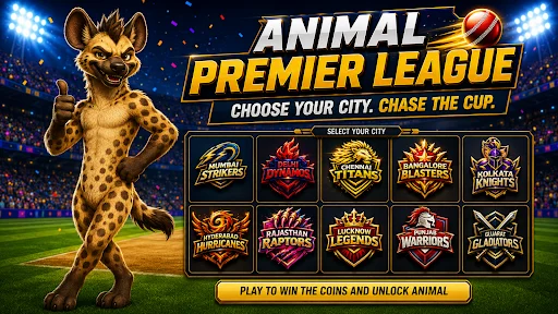 I-download ang Animal Cricket – Bumuo ng Iyong Animal Team Ngayon - Screenshot 8