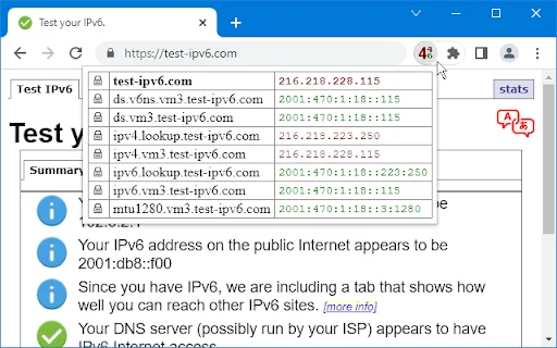 I-download ang IPvFoo: Subaybayan ang IPv6 at IP Address Ngayon - Screenshot 1