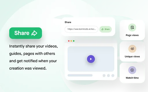 Kommodo Screen Recorder: Pinakamahusay na AI SOP Tool Libre - Screenshot 5