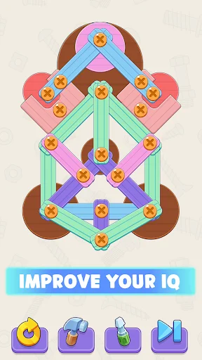 I-download ang Screw It Out: Wood Puzzle – Hamunin ang Iyong Utak - Screenshot 18
