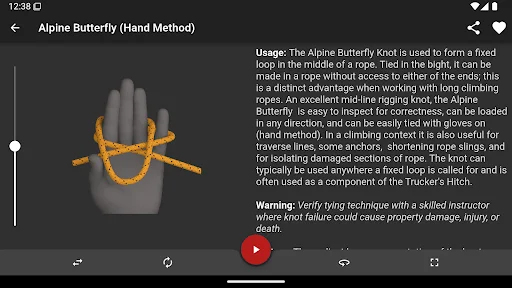 I-download ang Knots 3D – Matuto ng Higit sa 220 Knots sa 3D - Screenshot 12
