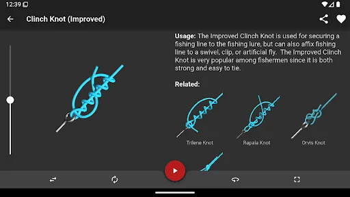 I-download ang Knots 3D – Matuto ng Higit sa 220 Knots sa 3D - Screenshot 15