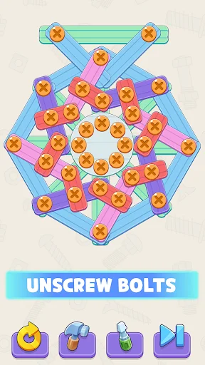 I-download ang Screw It Out: Wood Puzzle – Hamunin ang Iyong Utak - Screenshot 4