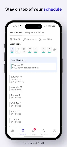 I-download ang Veras App: Pamahalaan ang Schedule nang Mabilis - Screenshot 1
