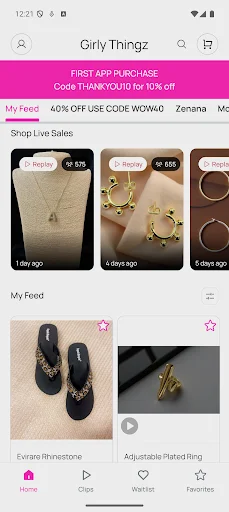 I-download ang Girly Thingz App – Mag-shopping ng Fashion Online - Screenshot 2