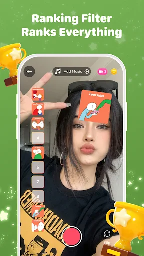 I-download ang Funny Filters: FYP Challenge – Subukan ang Viral Filters - Screenshot 3