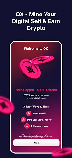 I-download ang OXygean App: Mag-mine ng Crypto nang Madali at Secure - Screenshot 1